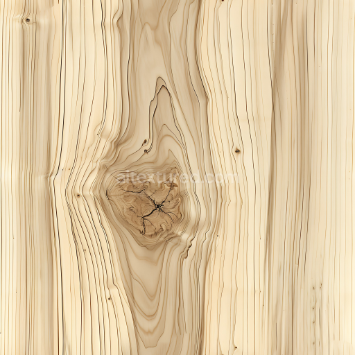 Seamless 3D PBR Light Pine Wood Planks Texture with Knots and Fine Grain