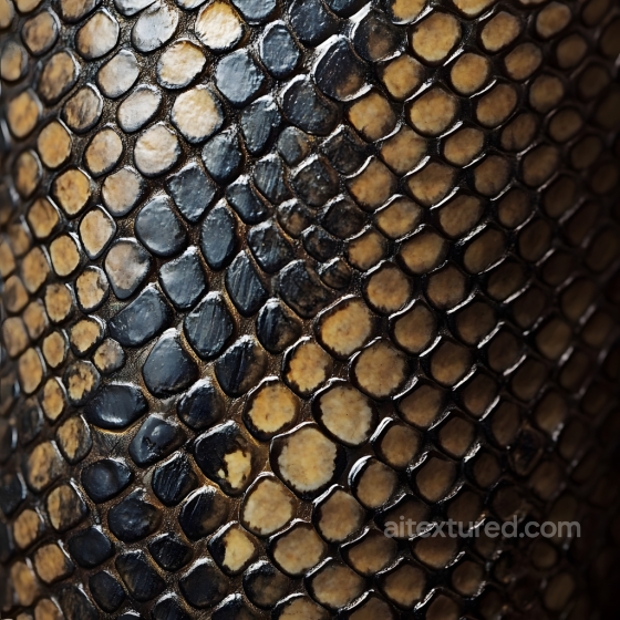 reptilian skin PBR texture with realistic shiny scales and natural color variation Skin texture preview