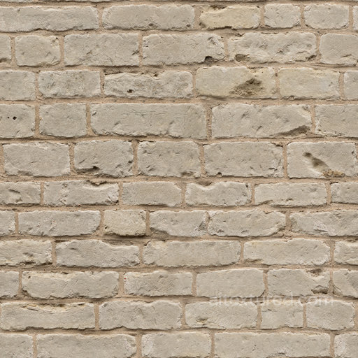 White Sandstone Blocks seamless Brick PBR texture