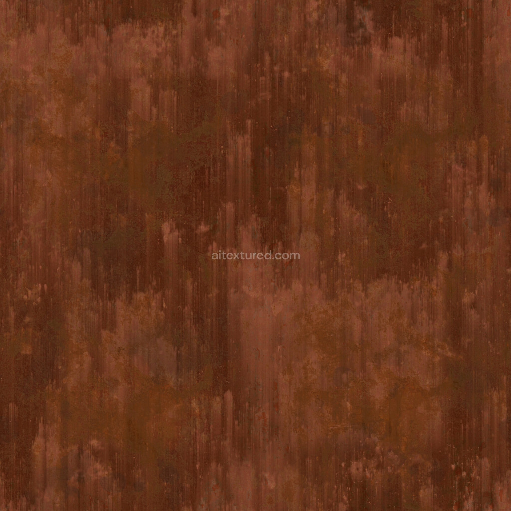 Seamless rust texture showing weathered metal surface