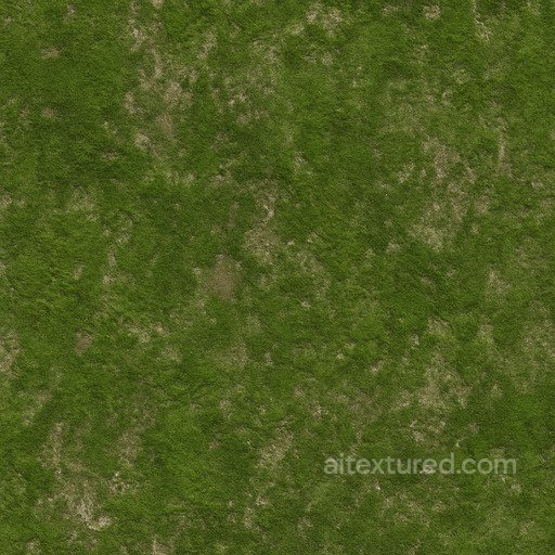 Weathered Green Moss Seamless Texture seamless Moss PBR texture