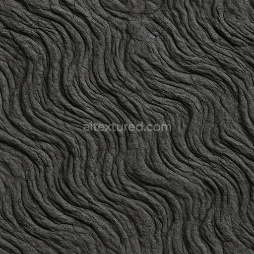 Dry Basalt Flow Texture