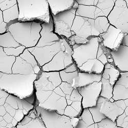 seamless Seamless 3D Cracked and Holed PBR Plaster Texture with Peeled Paint and Jagged Edges texture 8k free download PBR