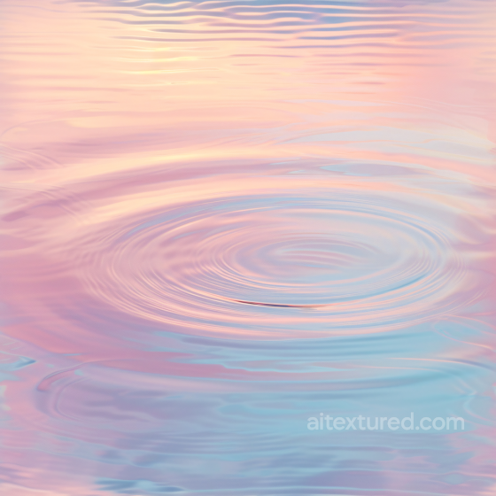 Water PBR Texture Featuring Gentle Ripples and Soft Pastel Colors Water texture preview