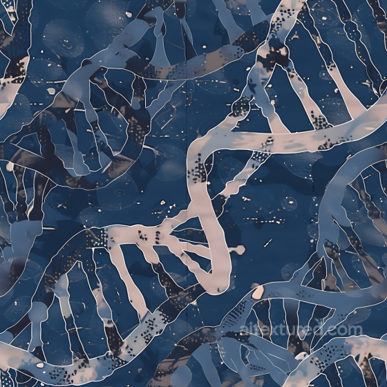 Abstract Navy Blue Camouflage PBR Texture with Organic Ribbons Color Camouflage texture preview