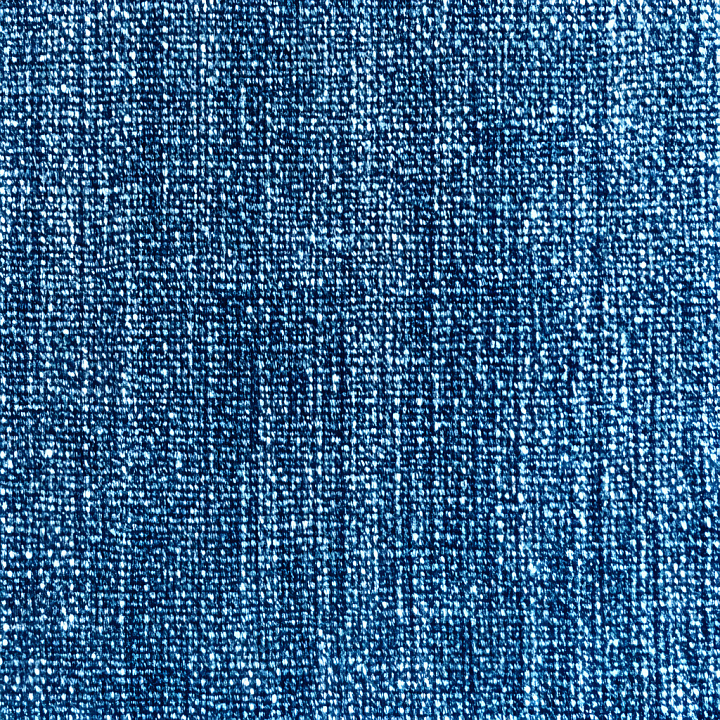 Cracked Denim Fabric With Distressed Weave Pattern seamless PBR texture preview