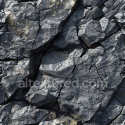seamless Seamless 3D Weathered Slate Rock Wall PBR Texture with Deep Cracks texture 8k free download PBR