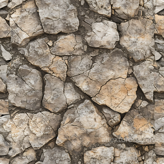 Cracked Stone Ground Texture With Earth Tones And Rough Surfaces Stone texture preview