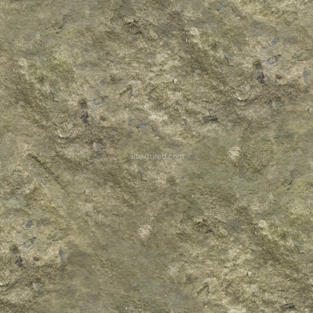 Seamless rock PBR texture with natural details