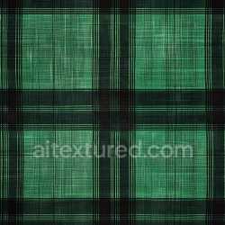 seamless Seamless 3D PBR Texture of Green and Black Plaid Fabric Pattern texture 8k free download PBR