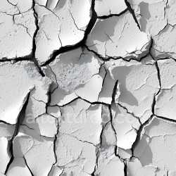 seamless Seamless 3D PBR Texture of Cracked Dry Mud with Deep Fractures and White Surface texture 8k free download PBR
