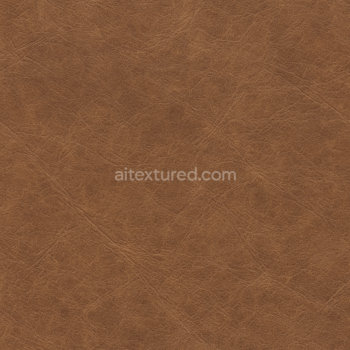 Seamless 3D Texture PBR 8K Semi Aniline Leather with Patina Finish