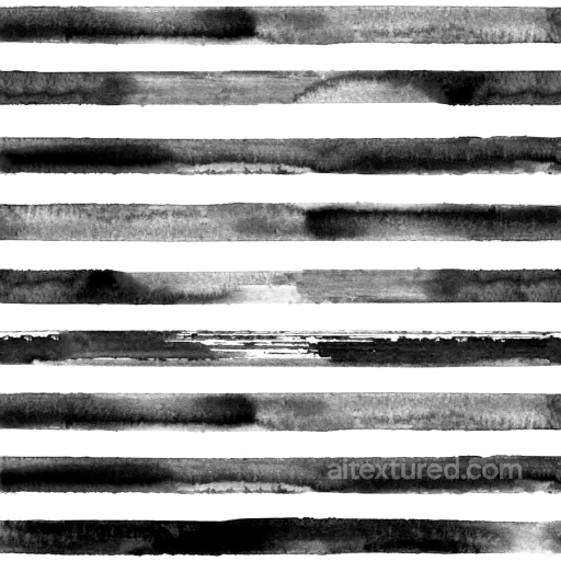 with Black Watercolor Stripes Pattern seamless Watercolor Stripes PBR texture