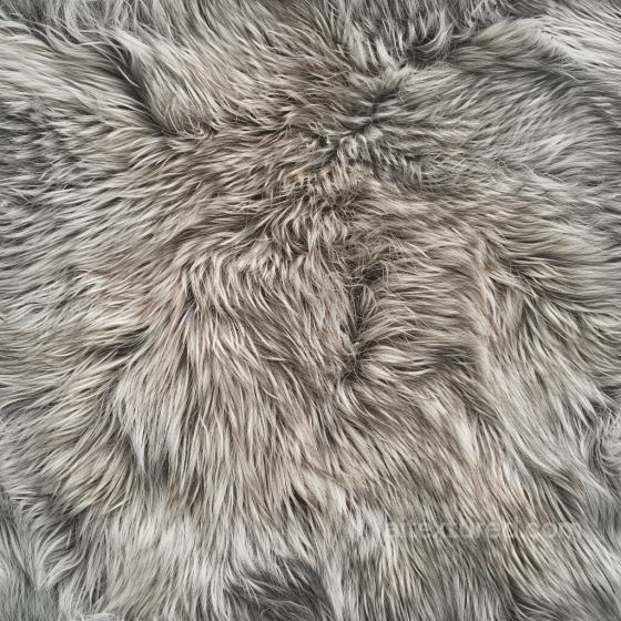 Long Shaggy gray Leather Fur Seamless Texture Leather texture preview