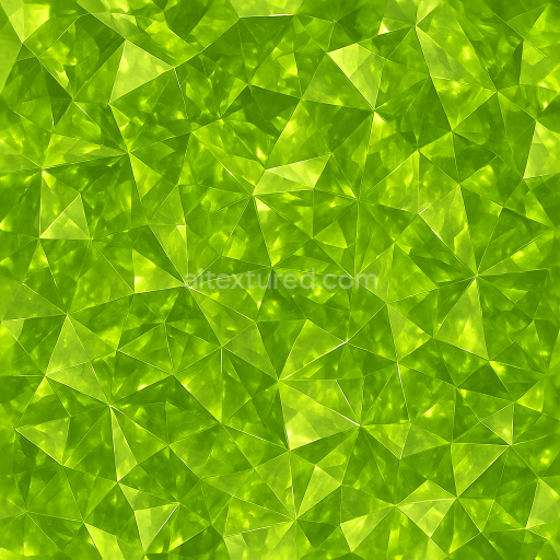 Seamless 3d texture pbr 8k of polished peridot faceted gem with radiant green crystal sparkle and reflective gemstone facets