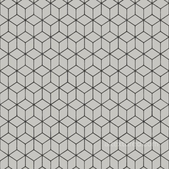 Rhombus Ceramic Tiles | Free PBR Tile texture preview