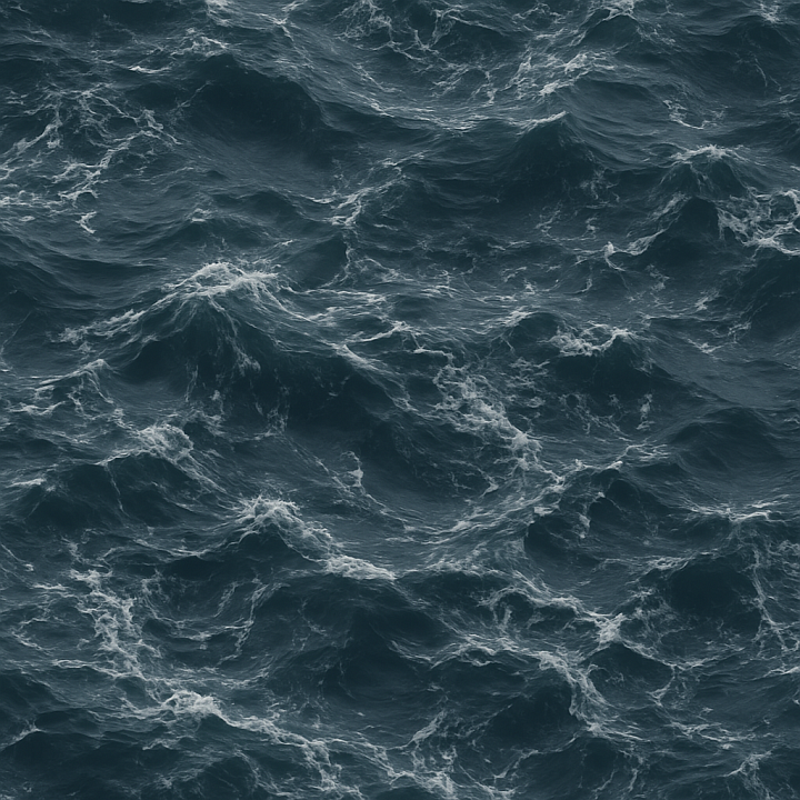 Stormy Ocean seamless PBR texture preview