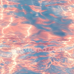 seamless Seamless 3D PBR Stylized Water Surface Texture with Pink-Tinted Reflections texture 8k free download PBR