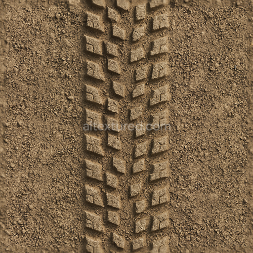 Seamless 3d texture pbr 8k bike tire tread mountain trail print tire tread imprint