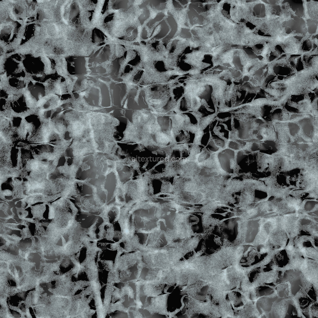 Seamless foam texture for 3D modeling and design