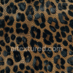 seamless Seamless 3D PBR Leopard Print Leather Texture with Detailed Grain and Glossy Black Spots texture 8k free download PBR
