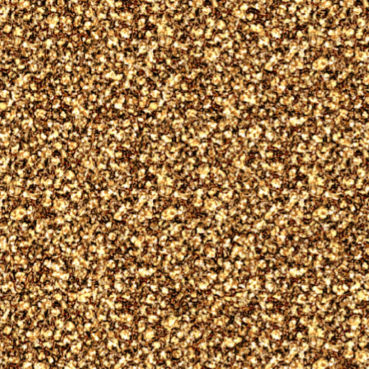 Shimmering Gold Glitter Particles seamless PBR texture preview