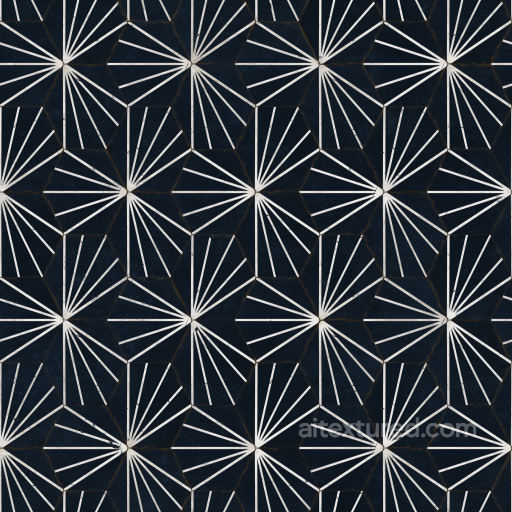 Seamless Ceramic Hexagon Tiles seamless Ceramic-tile PBR texture