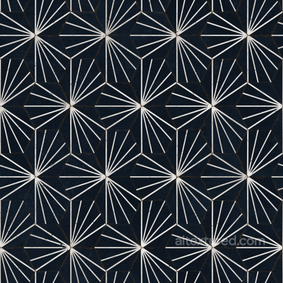 Seamless Ceramic Hexagon Tiles Ceramic-tile texture preview