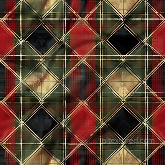 Painted Metal PBR Texture Featuring Weathered Plaid Pattern Plaid texture preview