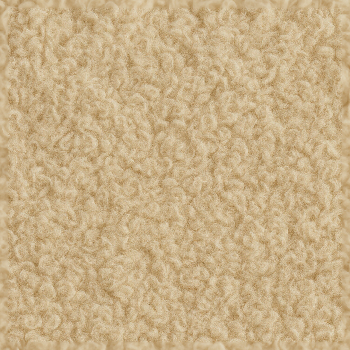 Lambswool Soft Wool Thick Wool Fibers Wool Fuzz seamless PBR texture preview