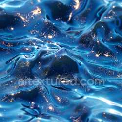 seamless Seamless 3D PBR Texture of Glossy Blue Fabric with Shimmering Gold Sparkles texture 8k free download PBR