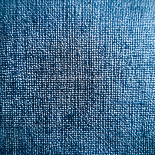 Seamless 3D cracked denim fabric PBR texture with detailed weave and distressed holes