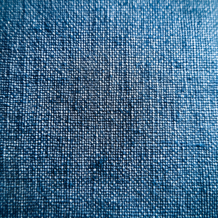 Cracked Denim Fabric With Detailed Weave And Distressed Holes seamless PBR texture preview