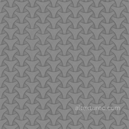 Y-Shaped Wall Decoration Tiles | Free PBR seamless Concrete PBR texture