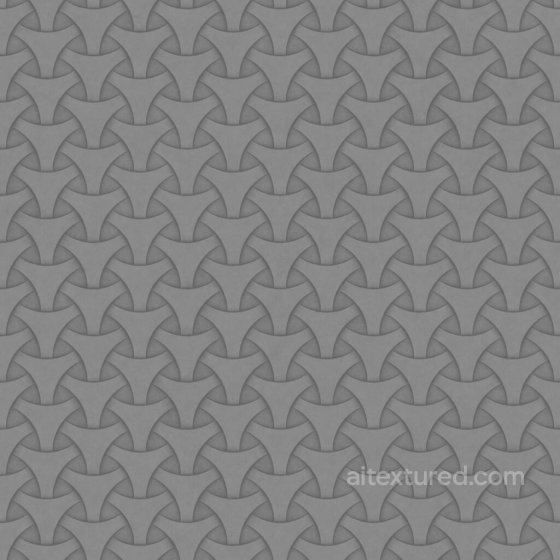 Y-Shaped Wall Decoration Tiles | Free PBR Concrete texture preview