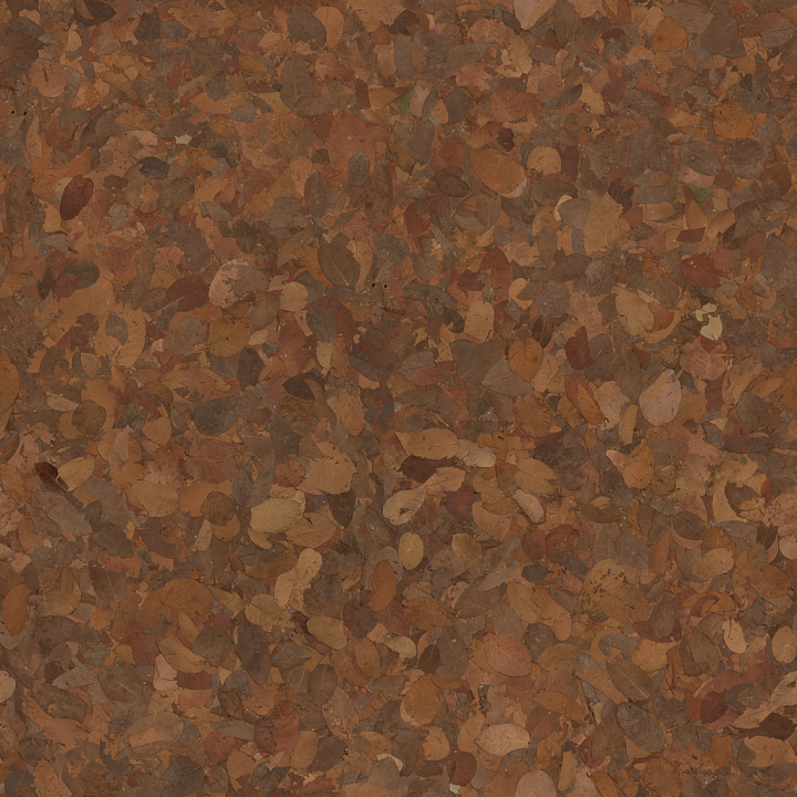 Leaves Forest Dry - Dry Decay Leaves Forest Dry Sticks seamless PBR texture preview