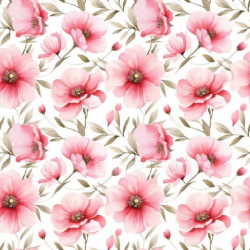 seamless Seamless 3D PBR Pink Flower Fabric Texture with Soft Floral Pattern texture 8k free download PBR