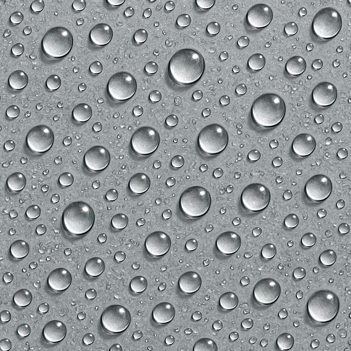 Droplet Refraction On Glass Surface seamless PBR texture preview