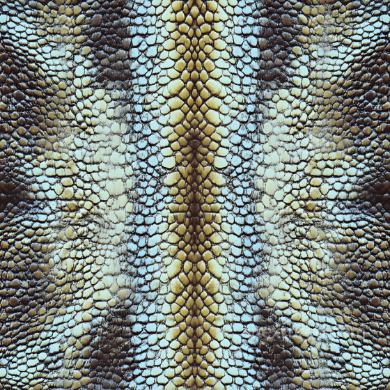 Reptilian Skin PBR Texture with Detailed Scales and Natural Color Variation Skin texture preview