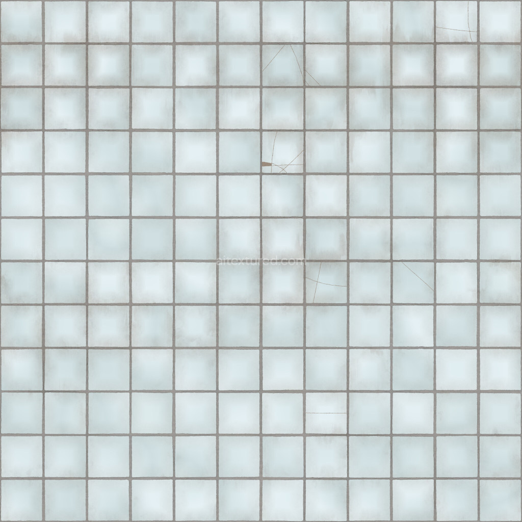Seamless PBR tiles texture with base color, normal, roughness.