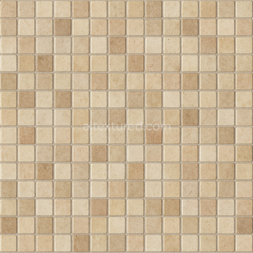 Mosaic Tiles 2X2 Cm Grid