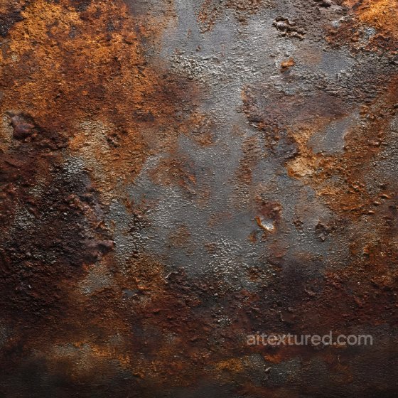 Rusty Metal Texture with Cracks and Corroded Holes Rust texture preview