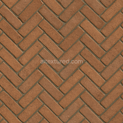 Herringbone Brick Paving