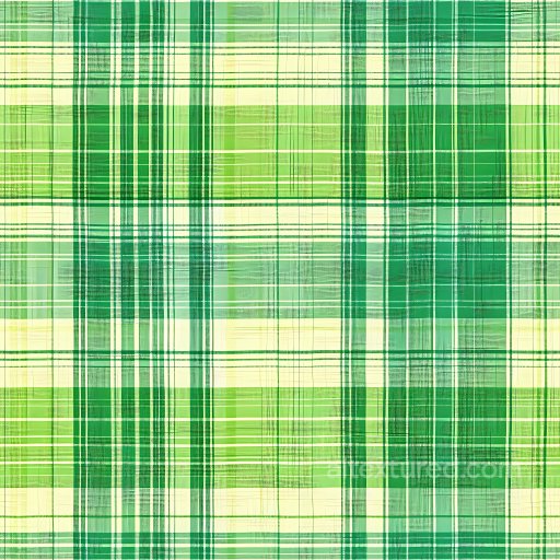 Seamless 3D PBR Texture of Light Green and Ivory Checked Plaid Fabric texture preview