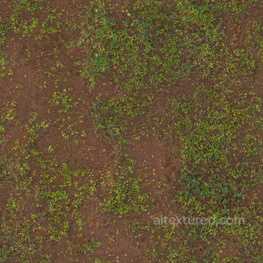 Grass Mud Moss seamless Mud PBR texture