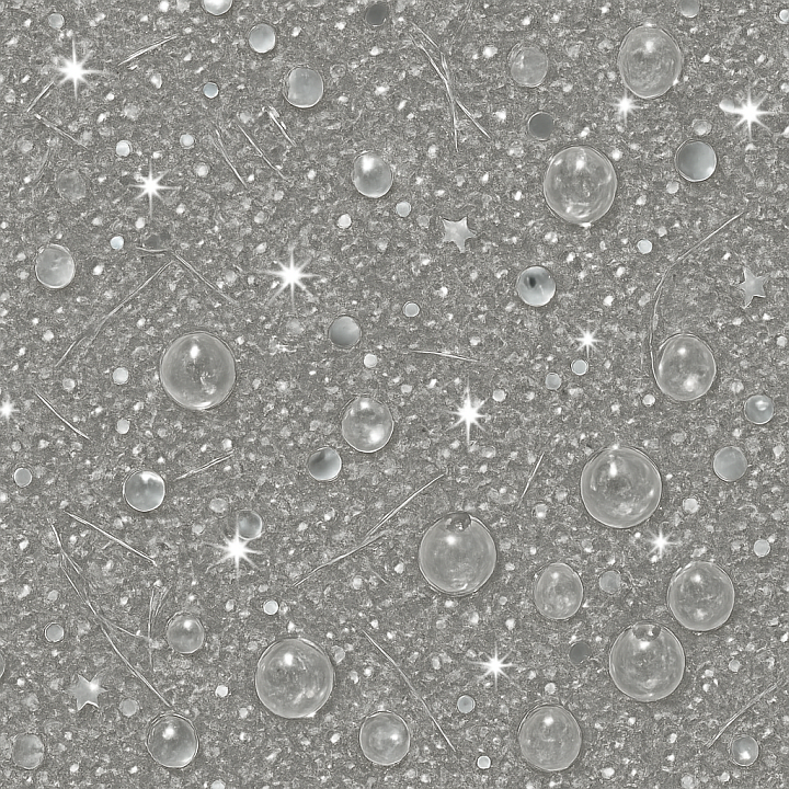 of Silver Glitter Sparkling Holiday Surface seamless PBR texture preview