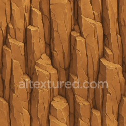 seamless Stylized Cliff Seamless Texture texture 1024x1024 free download PBR
