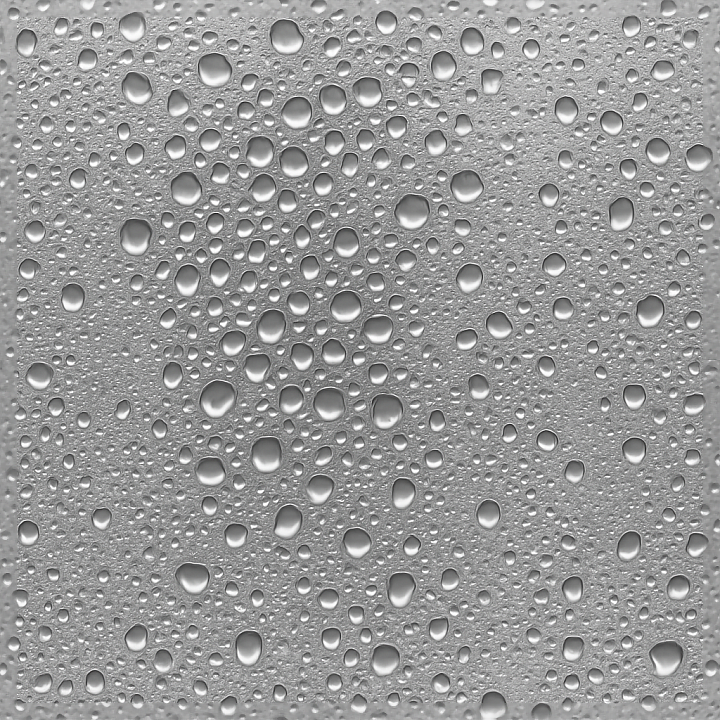 Dense Condensation Droplets On Glass seamless PBR texture preview