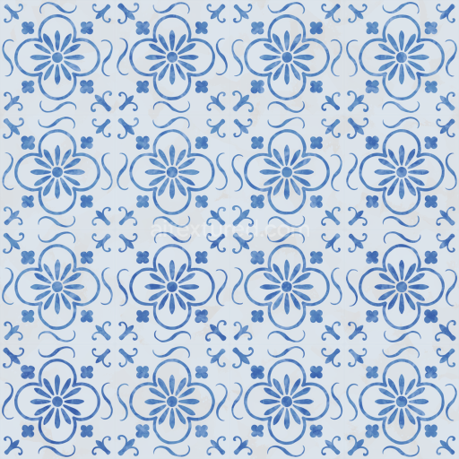 Portuguese Azulejos Tile Texture