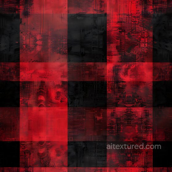 Featuring Red and Black Grunge Plaid Pattern Plaid texture preview